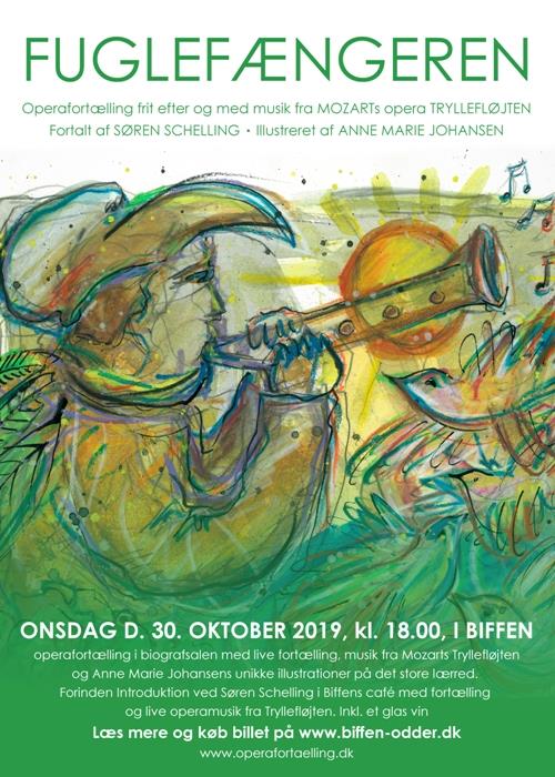 Fuglefængeren - en Operafortælling til Odder Sansefestival
